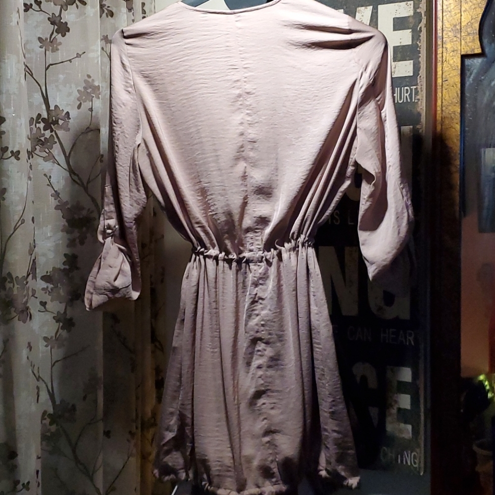 DIVIDED Drawstring Utility Kimono - Picture 2 of 7